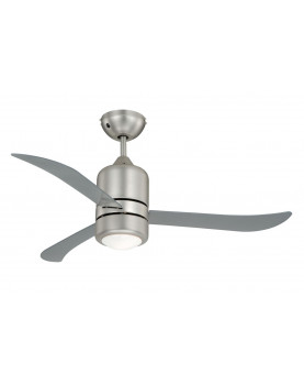 Ventilador de techo con luz AireRyder FN51133 Loft - aspas transparentes