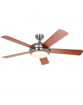 ventilador para el techo TITANIUM 132cm cerezo o nogal/ cromo satinado