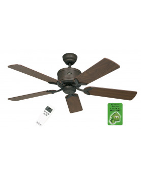 Ventilador de techo CasaFan 513283 ECO ELEMENTS 132 nuez o haya/marrón clásico y bronce