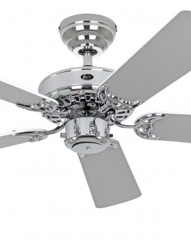 Ventilador de techo 510302 classic royal 103 cromo satinado