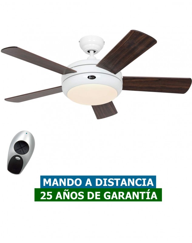 Ventilador de techo con luz CasaFan 9510564 TITANIUM 105cm