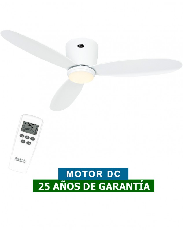 ventilador de techo con luz 311283 ECO PLANO II 112cm EP-LED WE