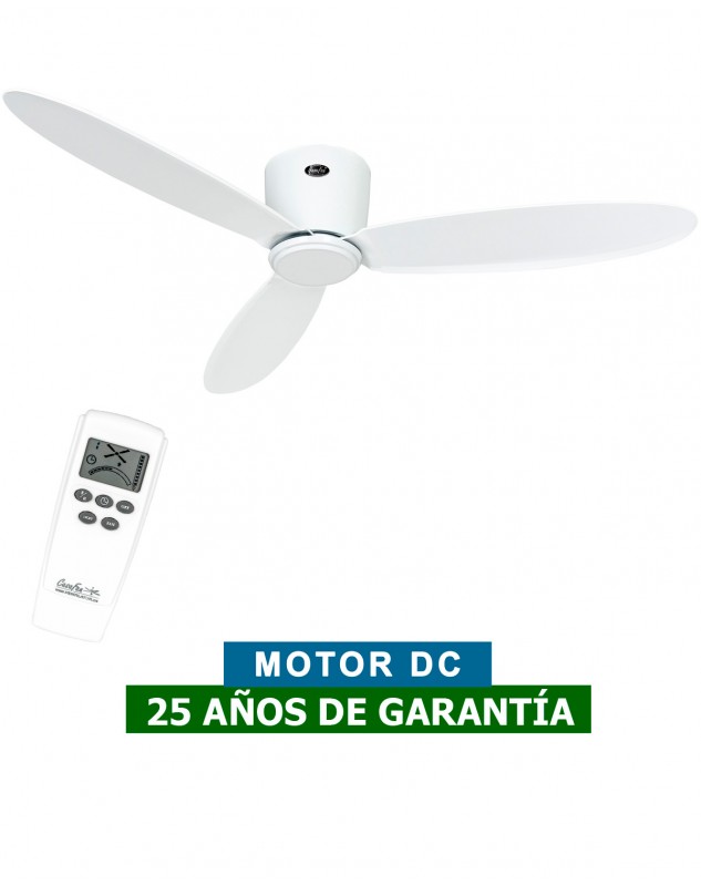 ventilador casafan para techos bajos ECO PLANO II blanco