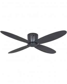 casafan eco plano negro de 132cm