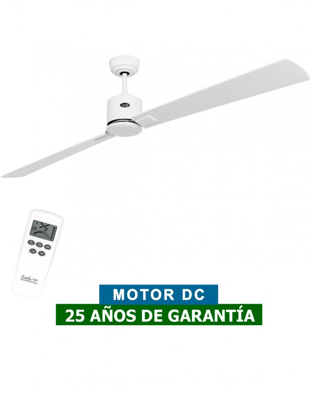 Ventilador de techo CasaFan 943484 ECO NEO III 180cm motor blanco / aspas reversibles blanco y gris
