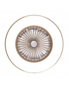 ventilador vega colgado y encendido