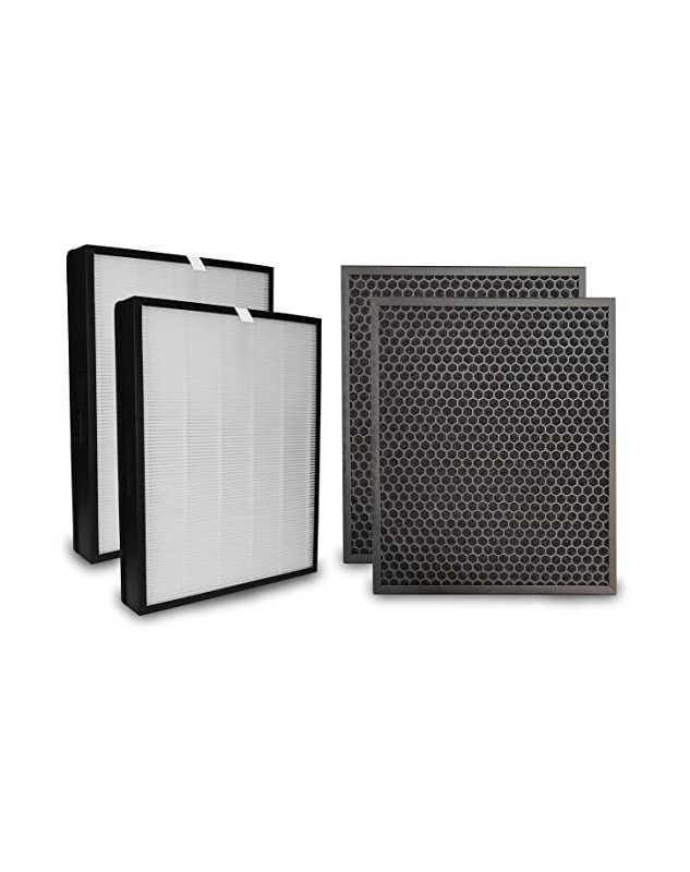 4 filtros 2hepa y 2 carbón para ac3256