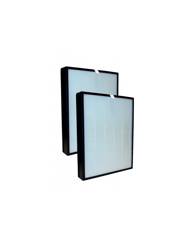2 Filtros HEPA+carbón Noaton FPK01 compatible con Delonghi AC 75