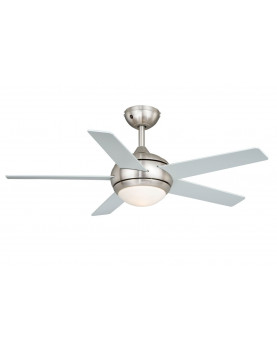 ventilador de techo con luz AireRyder FN52238 Fresco aspas plateado