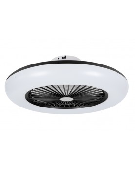 Noaton 11055B CALLISTO NEGRO con luz apagado