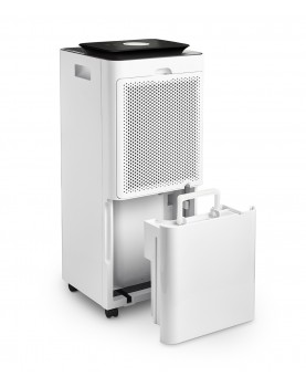 parte trasera de Deshumidificador y purificador de aire CA-707 Smart