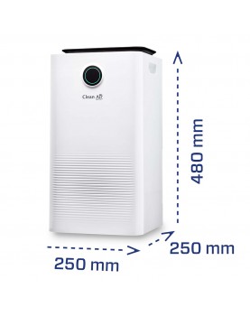 tamaños deshumidificador y purificador de aire CA-704 Smart