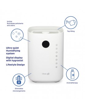 características Humidificador de aire con ionizador CLEAN AIR OPTIMA CA-604W smart