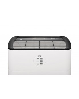 parte superior del purificador de aire con ionizador