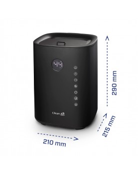 dimensiones Humidificador de aire con ionizador CLEAN AIR OPTIMA CA-604B smart