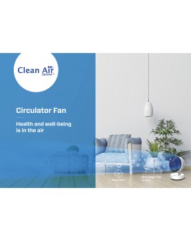 lifestyle Ventilador de diseño con ionizador CA-404W
