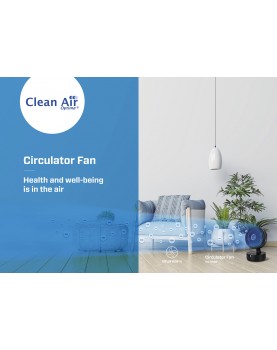 Ventilador de mesa diseño con ionizador CA-404B promocionado