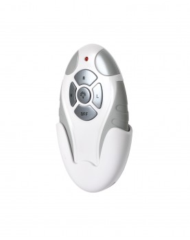 Colgador del mando a distancia gris