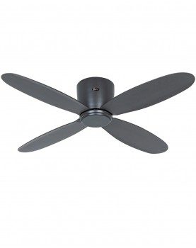 ventilador de 4 aspas casafan eco plano negro
