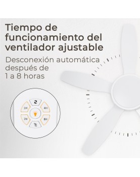 temporizador ventilador de techo noaton maia