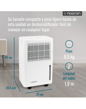 dimensiones Deshumidificador Noaton DF 4110