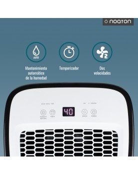 botones del Deshumidificador Noaton DF4112