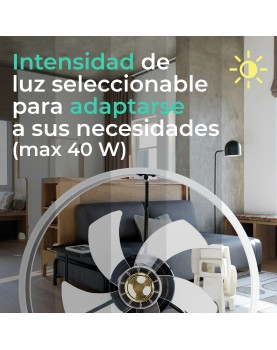 Intensidad de luz seleccionable para adaptarse a sus necesidades ATRIA