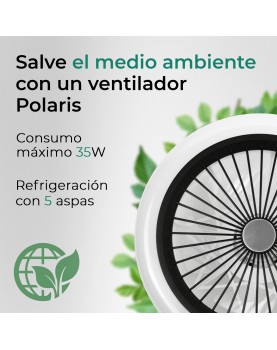 salve el medio ambiente con un ventilador polaris