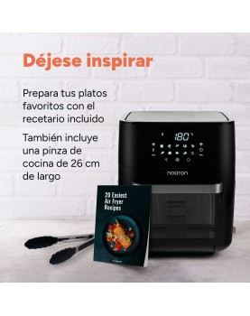 Inspiración con manual de freidora