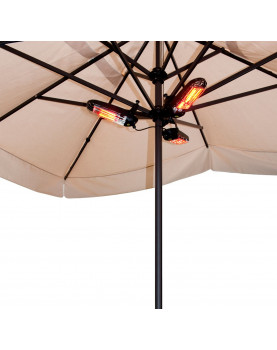 Calefactores halógenos movibles Mo-El 797 Lucciola 1200