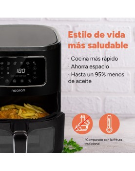 Estilo de vida saludable con la freidora de aire caliente a44 pro