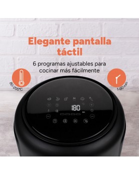 Pantalla táctil para la freidora de aire caliente