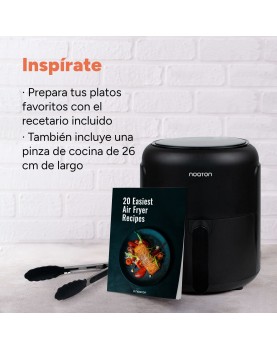 Manual de recetas de la freidora de aire caliente A20_Essential de Noaton