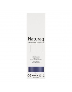 parte trasera de la caja