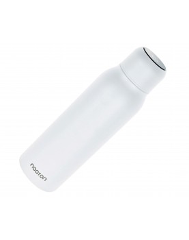 botella cerrada de lado