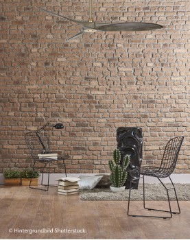 ventilador de techo en el salón