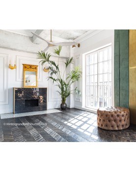 ventilador en una habitación