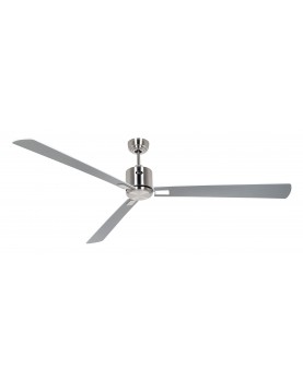 ventilador con 3 aspas color gris