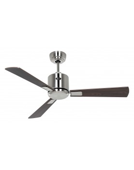 ventilador de techo con 3 aspas nuez