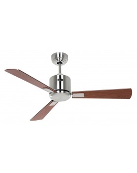 ventilador de techo con 3 aspas nuez