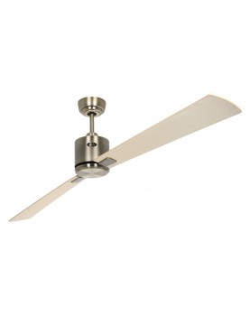 ventilador con 2 aspas color arce