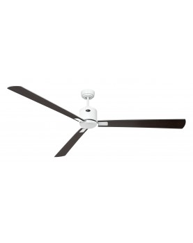 ventilador con 3 aspas color wengué