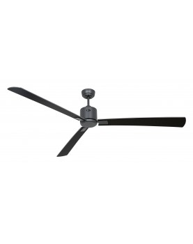 ventilador con 3 aspas color wengué