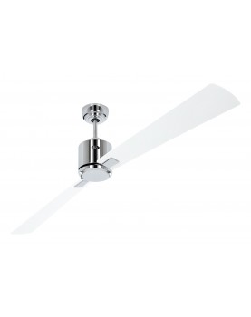 ventilador con 2 aspas color blanco