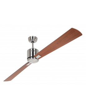 ventilador con 2 aspas color cereza