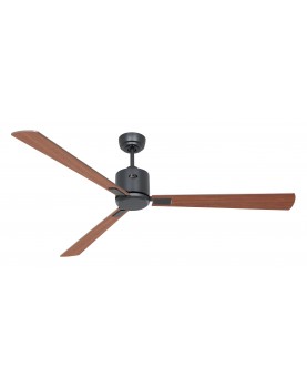 ventilador con 3 aspas color cereza