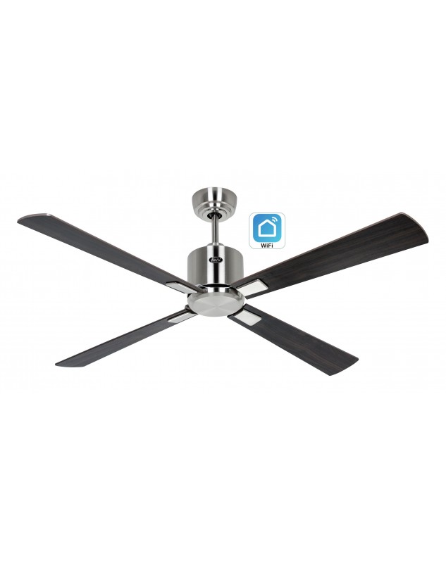 ventilador de techo aspas nuez