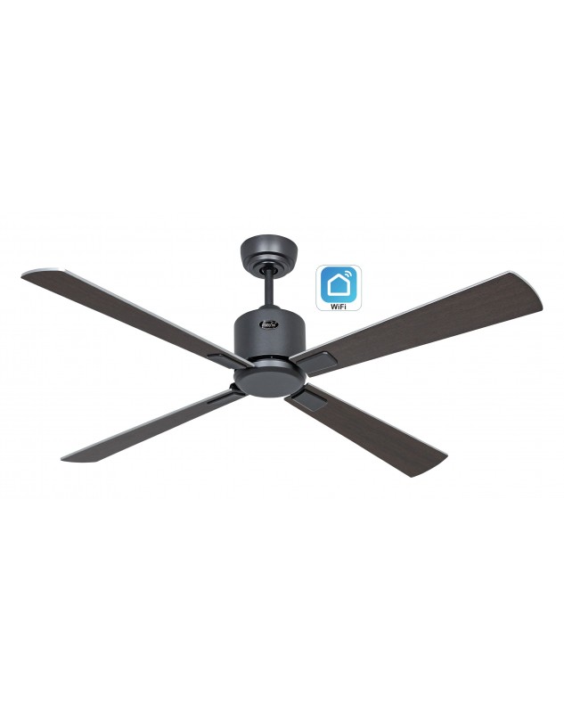 ventilador de techo con 4 aspas wengué