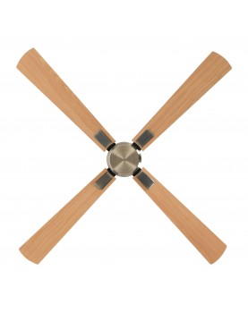 parte inferior de un ventilador de techo