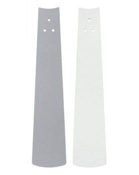 set de aspas blancas y gris claro